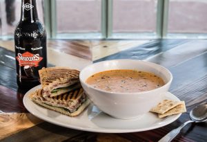 Panini and Soup