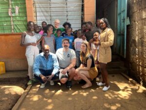 Bob, Blake and Caley in Africa