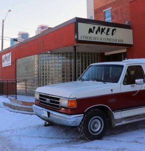 Naked is on its fourth location, on 108th Street, just south of the MacEwan campus.  (Gwyneth Bignell)